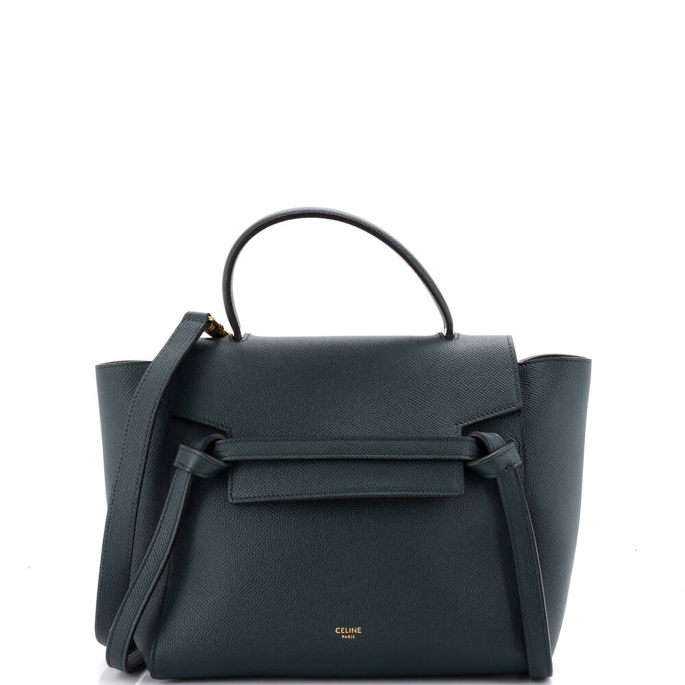 Celine Micro Belt Bag Textured Leather